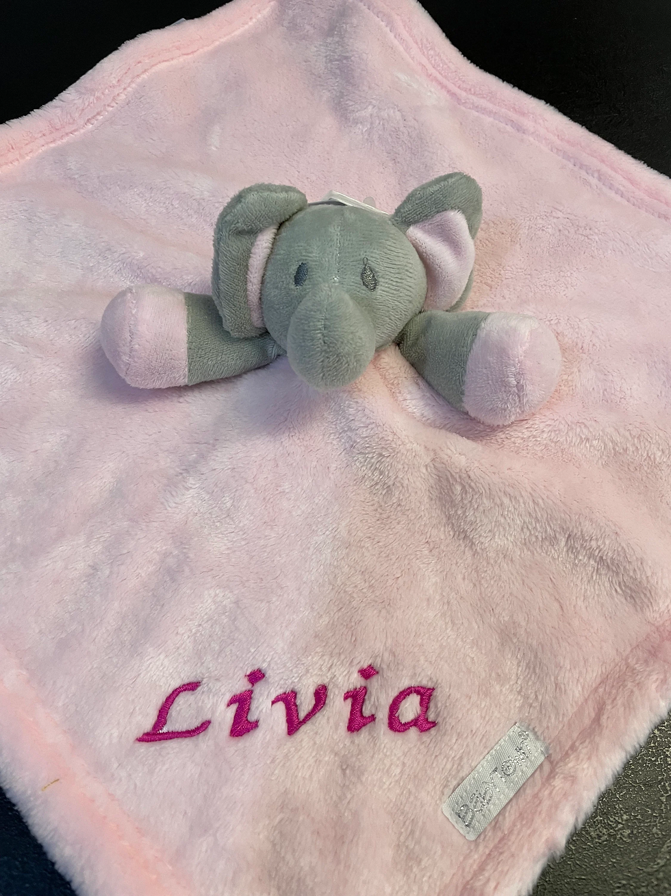 Personalised Elephant Comforter