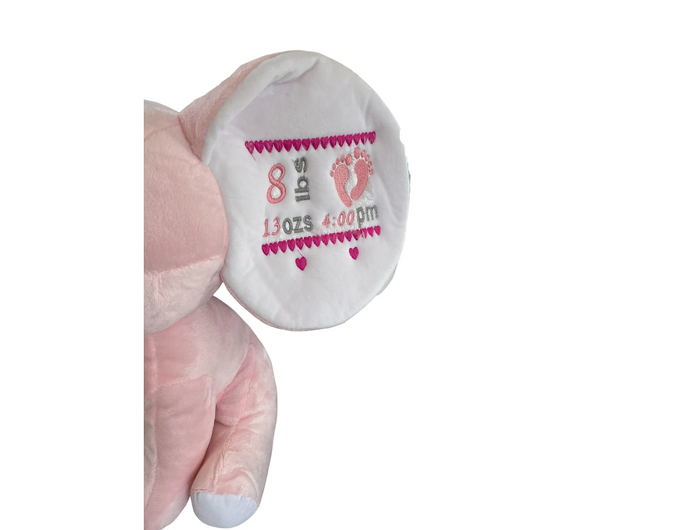 Embroidered Dumble Elephant