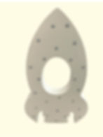 Rocket Kinder Egg Holder