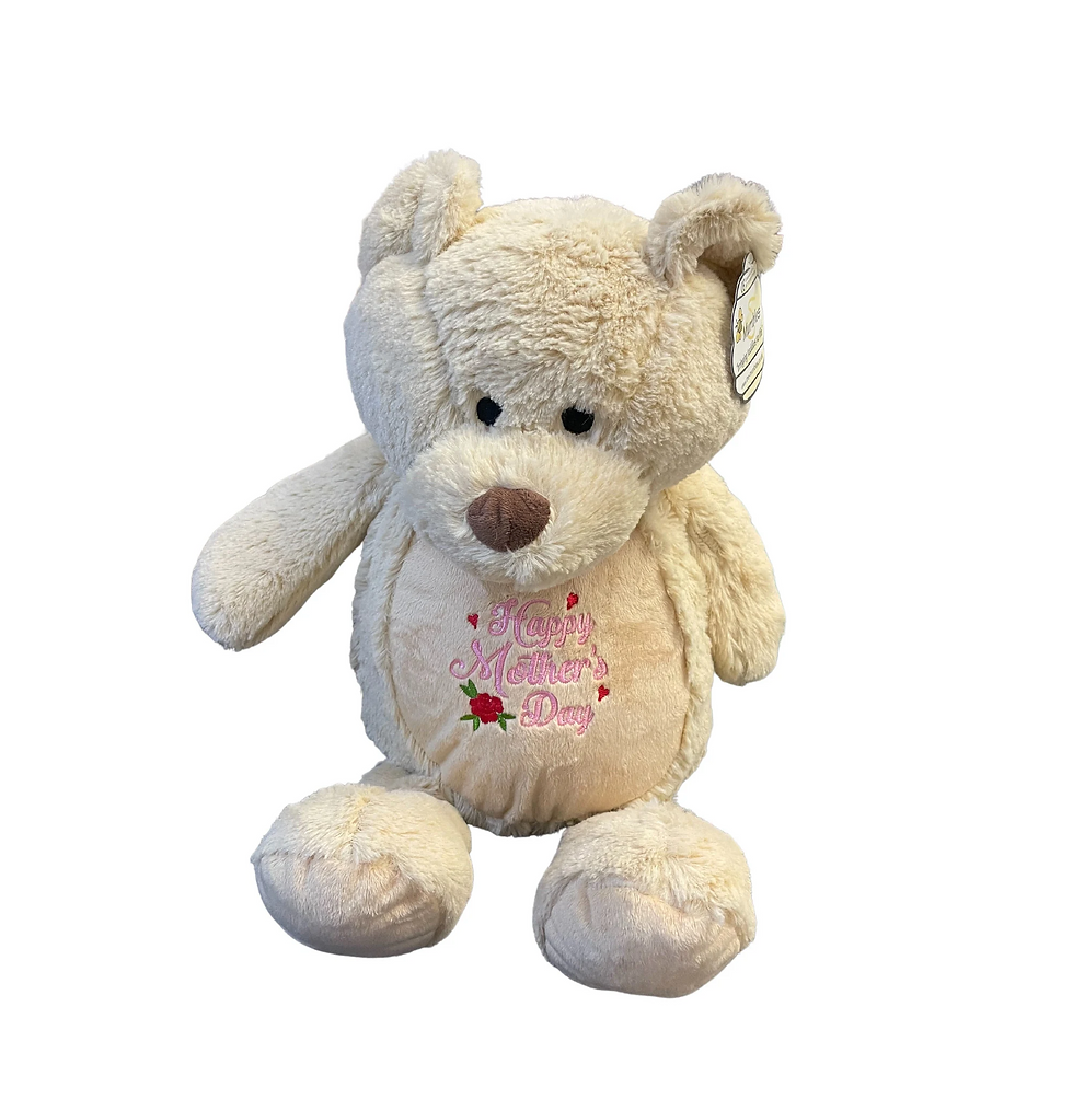 Mother's Day Embroidered Plush Bear