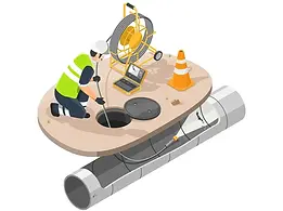 sewer scope inspection