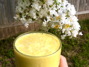 Beloved Golden Milk Creamy Summer Smoothie