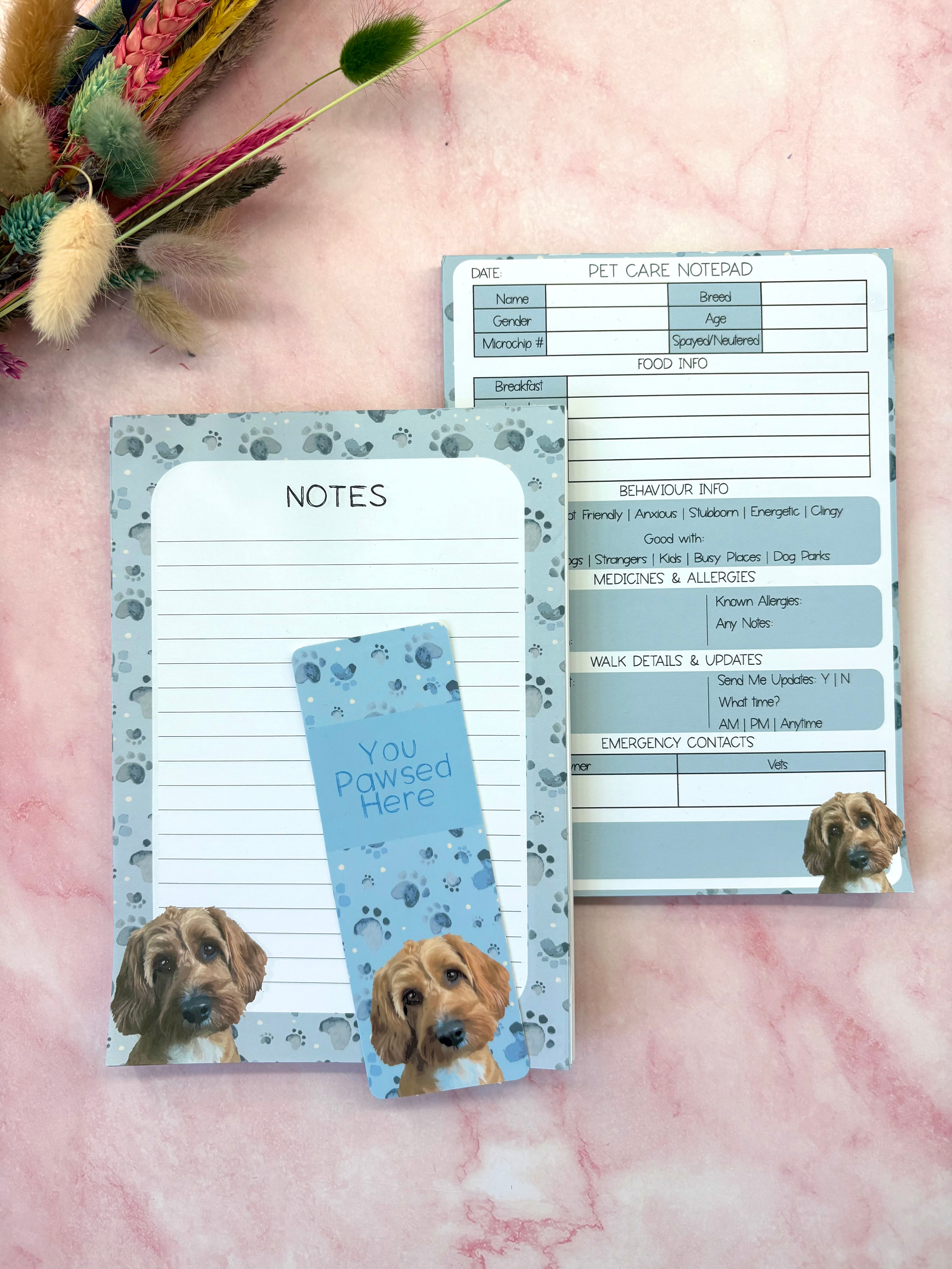 Personalised Pet Stationery Bundle