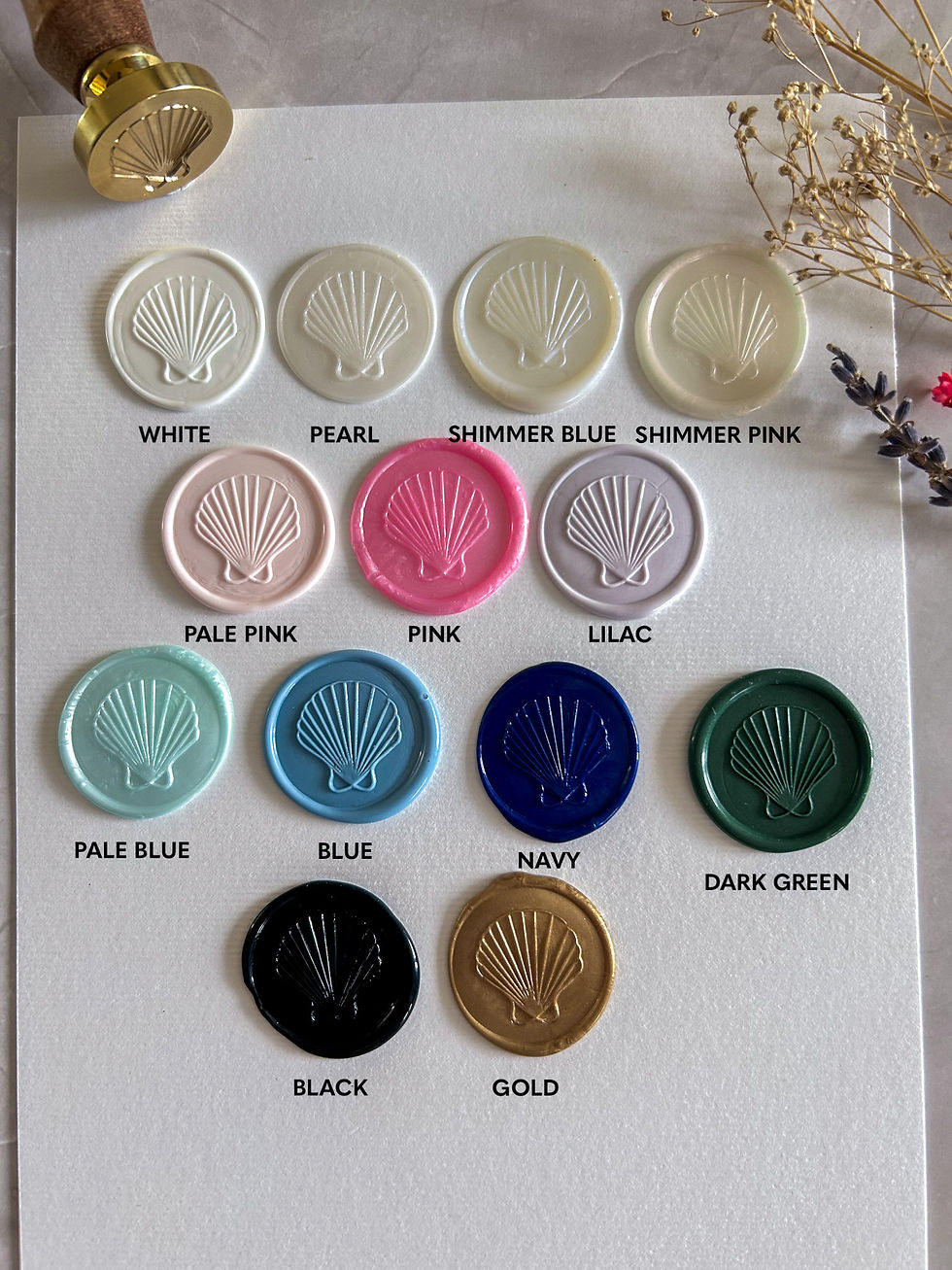 Thumbnail: Shell wax seal