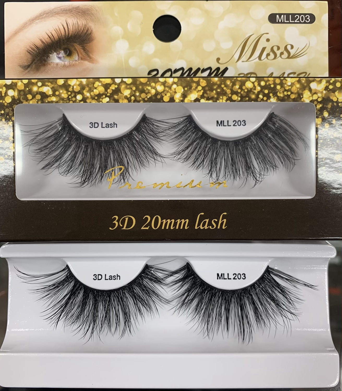 MLL 203 Miss Silk lashes extra long 