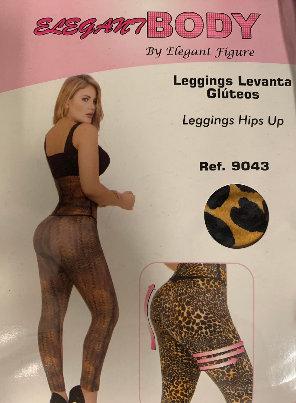 Thumbnail: 9043 Elegant figure push up leggings
