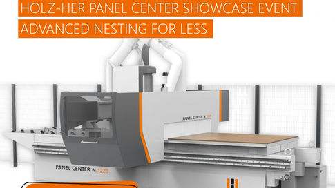 Concept to Cabinet – HOLZ-HER Panel Center Showcase to demonstrate advanced nesting for less