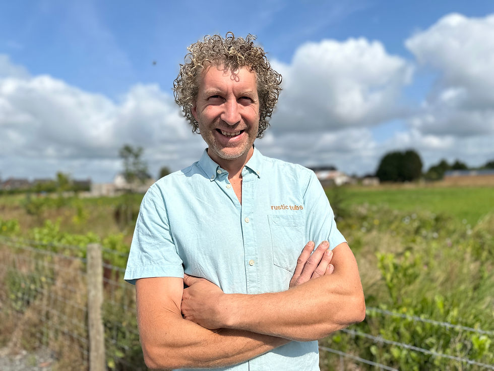 Rustic Tubs Founder, Andy Walsh