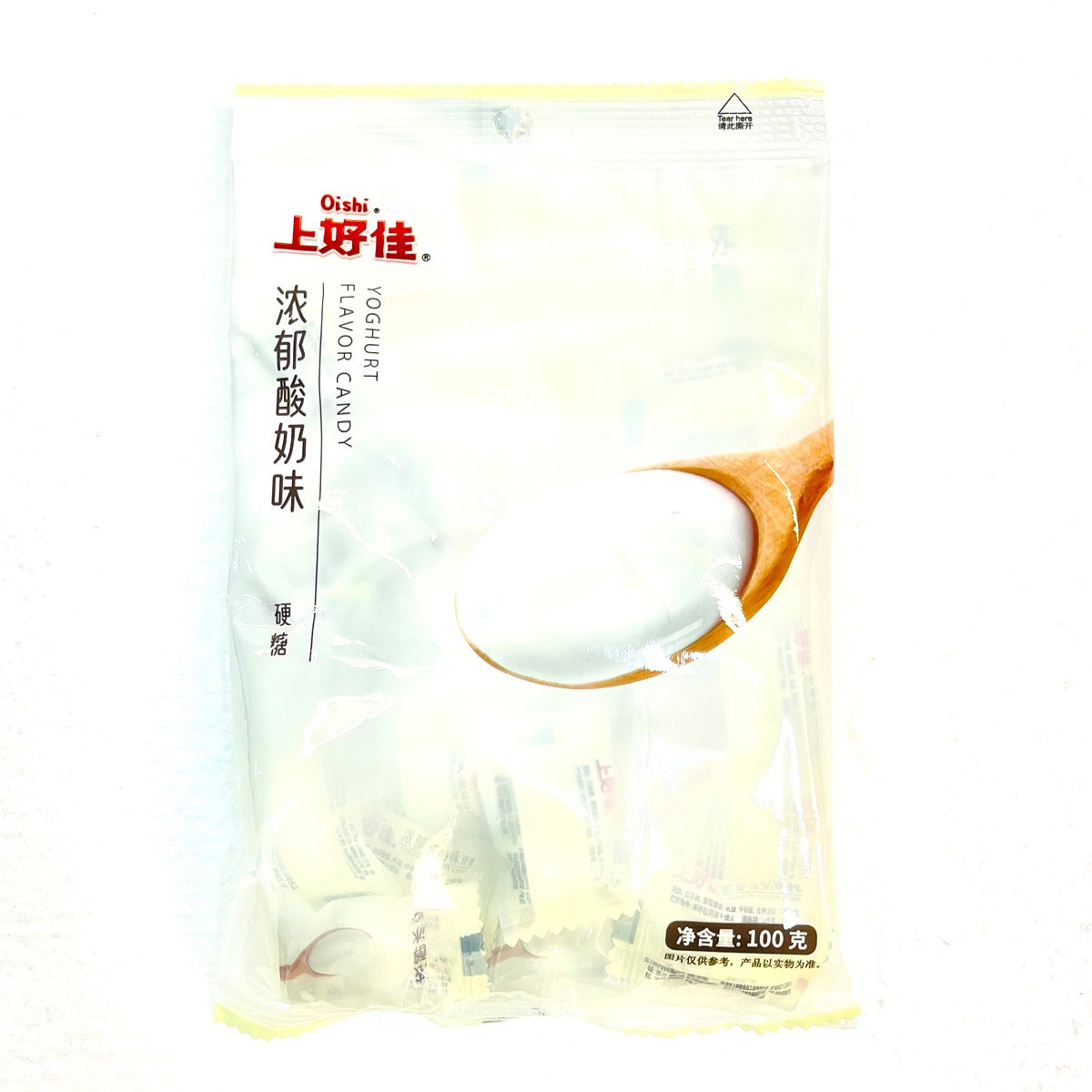 Oishi Hard Candy Yogurt Flavour 100g 上好佳 酸奶味硬糖