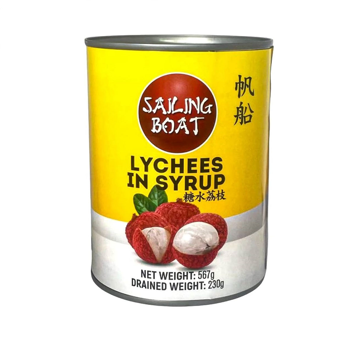 Sailing Boat Lychees in Syrup 567g 帆船 糖水荔枝