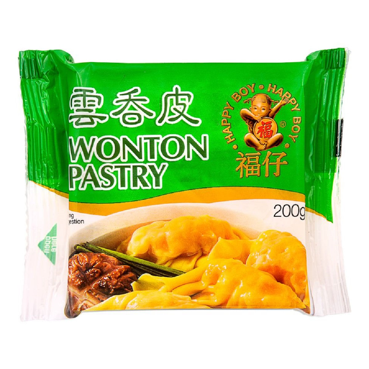 Happy Boy Wonton Pastry 200g 福仔 雲吞皮