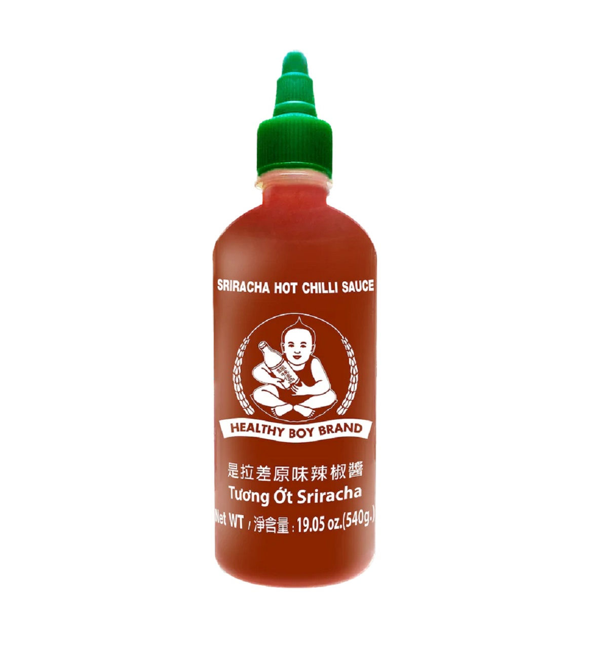 Healthy Boy Siracha Hot Chilli Sauce 540g 肥兒標 是拉差辣椒醬
