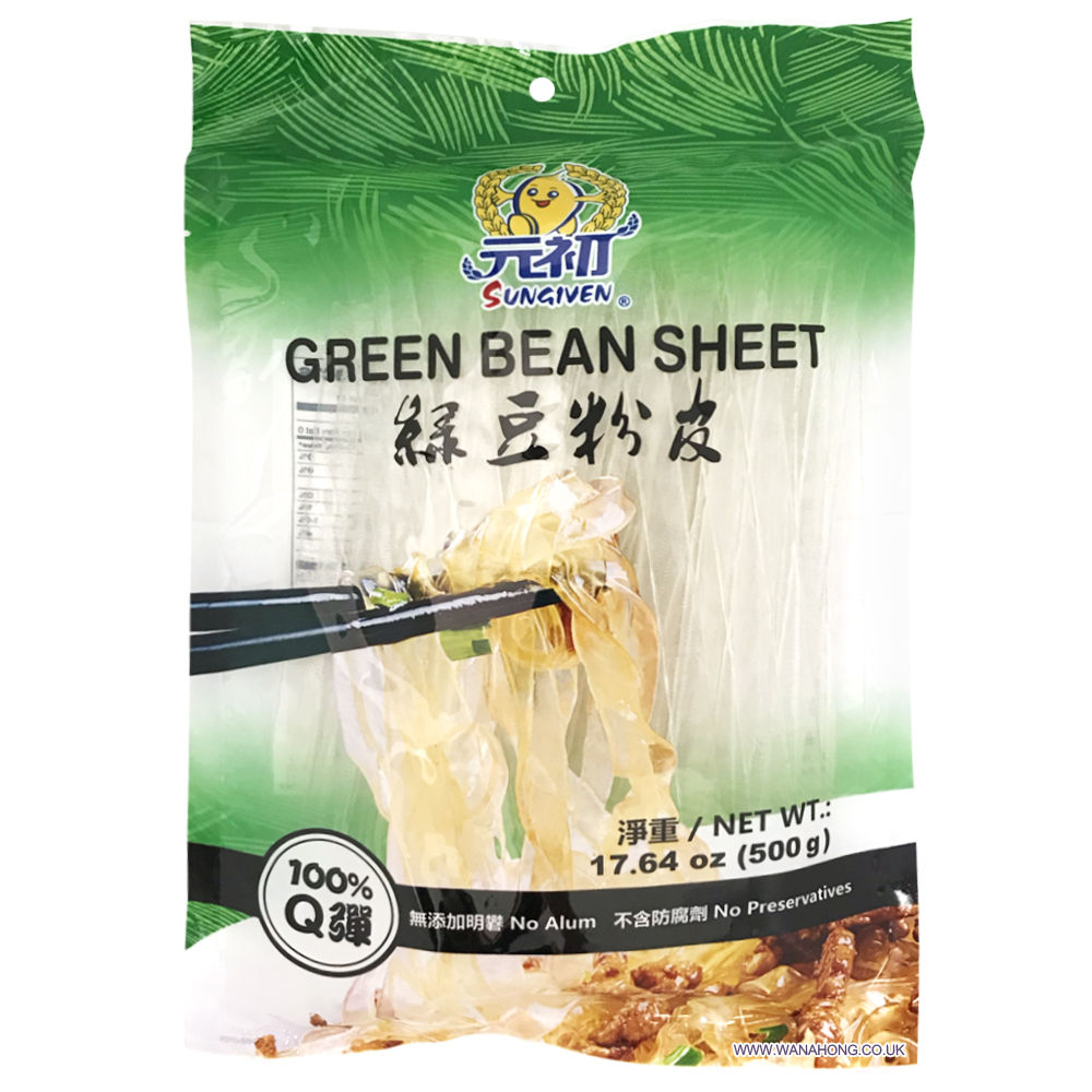 Sungiven Green Bean Sheet 500g 绿豆片
