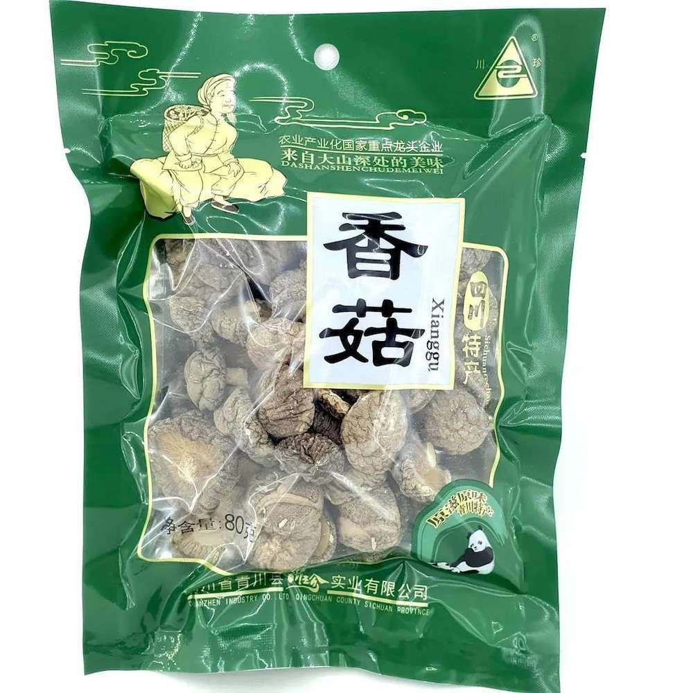 CZ Brand Dry Mushroom 80g 川珍香菇