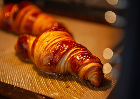 Croissants Baking