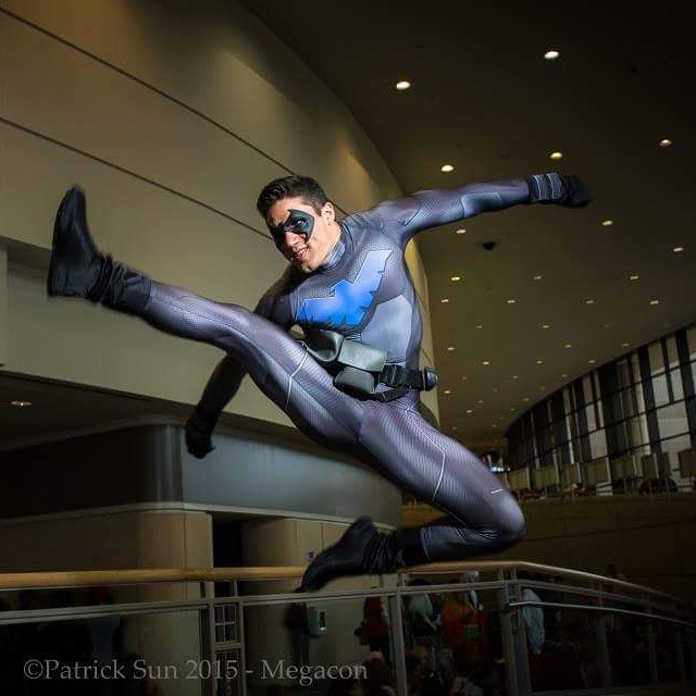 Young Justice Nightwing Cosplay Costume by Snakepit Studios