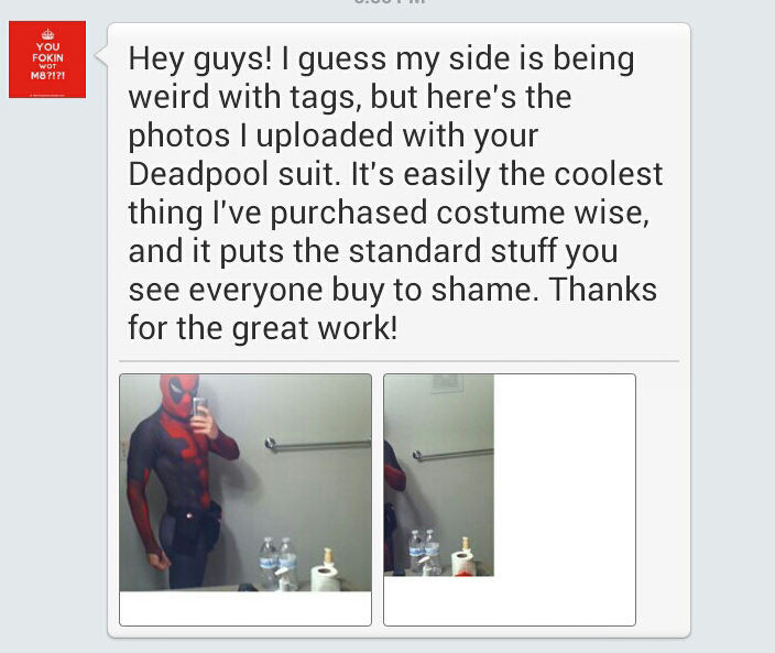 Deadpool Testimonial
