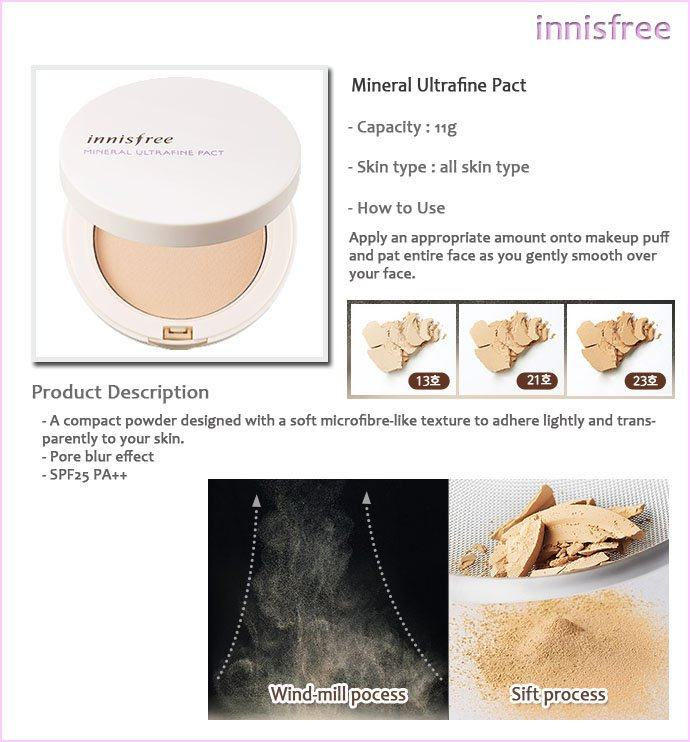 Thumbnail: INNISFREE Mineral Ultrafine Pact