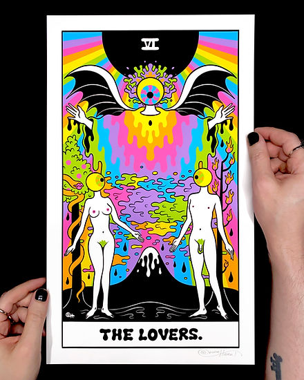 THE LOVERS - Print | OliverHibert.com