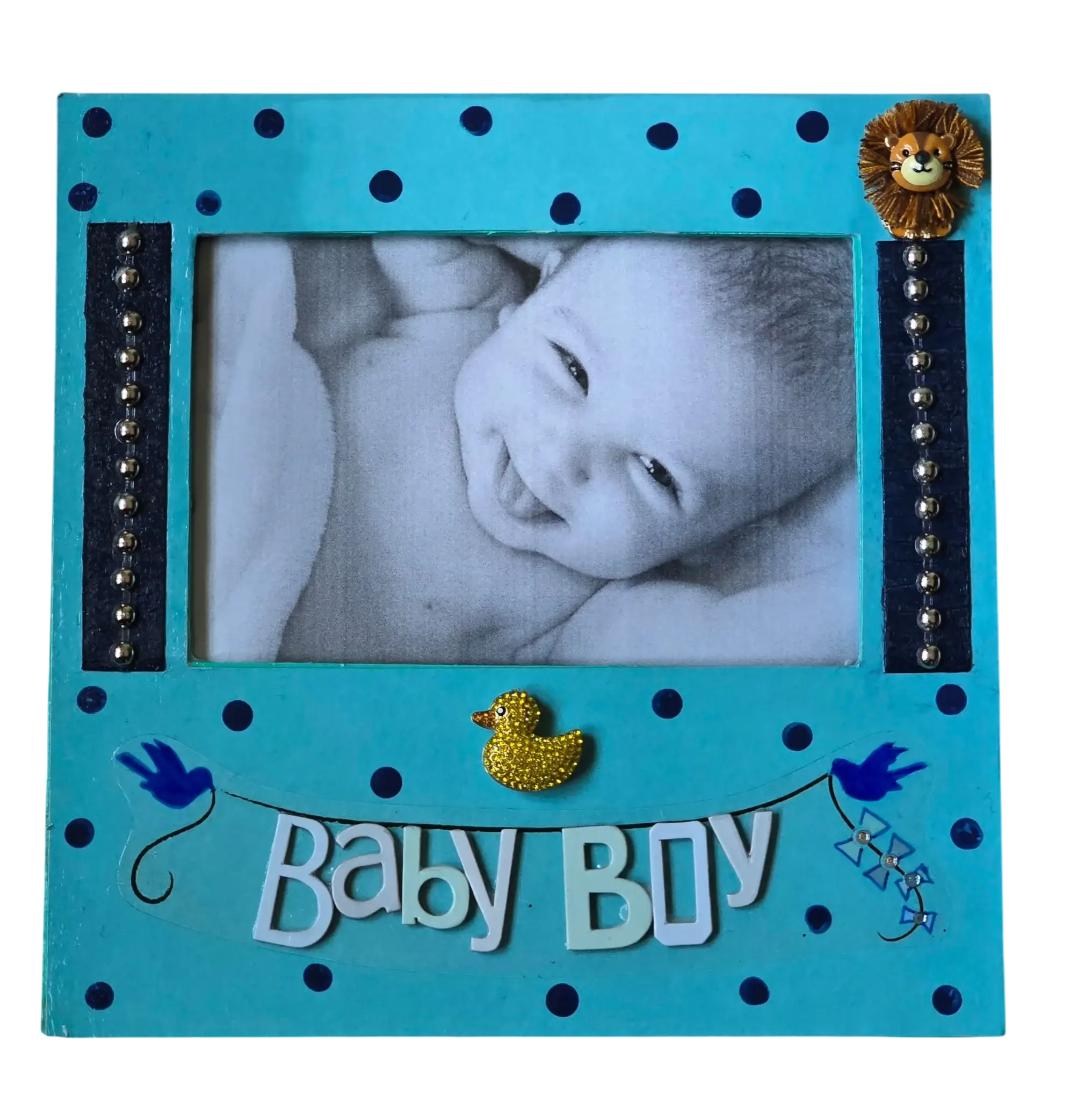 Blue Baby Boy Frame