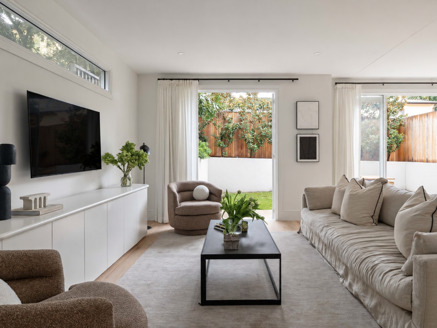Living-space finishes — Henley Street Drummoyne