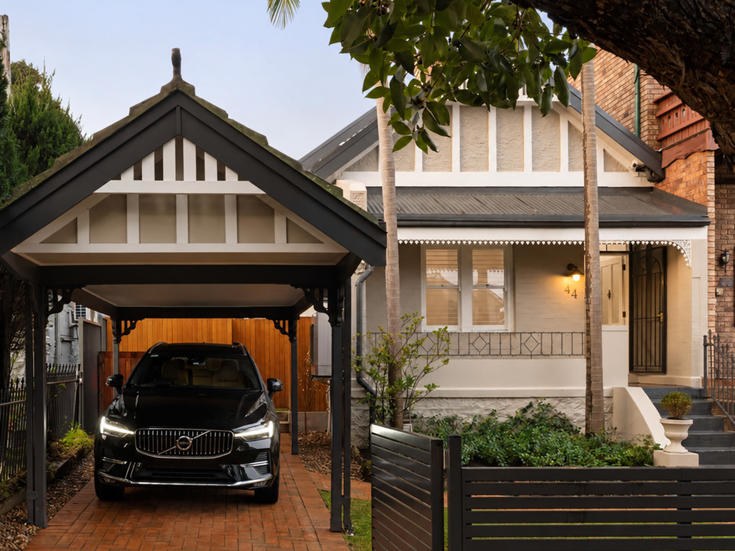 Facade of the residence at 44 Henley Street, Drummoyne