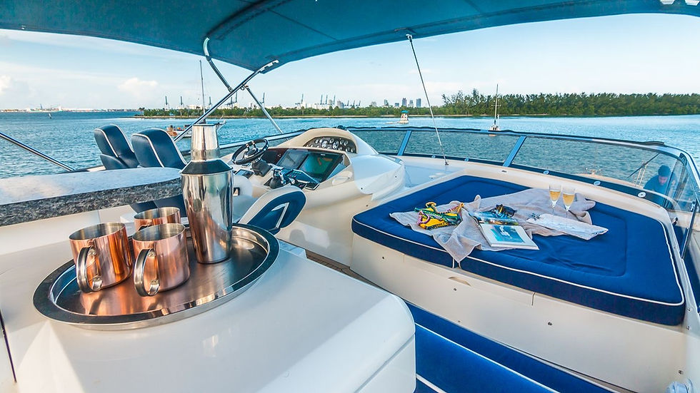 Enjoy Cocktails on the Water