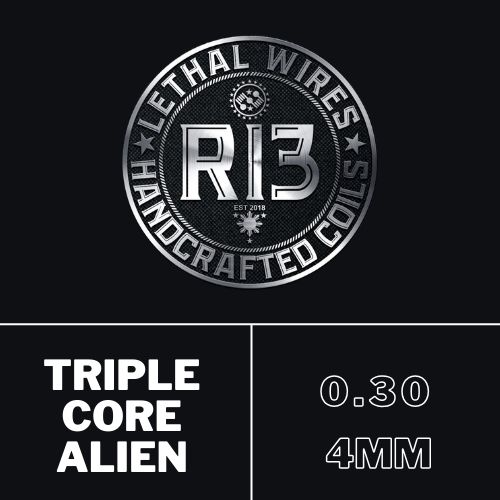 R13 - TRIPLE CORE ALIEN 0.30x4mm 2pc's