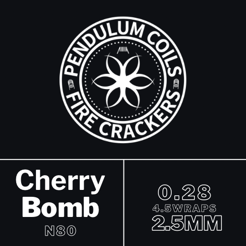 Pendulum Coil's - Cherry Bomb 0.28x2.5mm by 2pc's