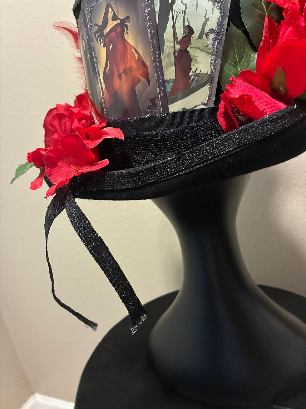Thumbnail: Empress’s Journey New Orleans Style Ceremonial Top Hat Voodoo Hat