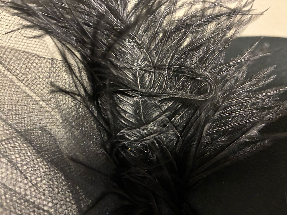 Thumbnail: Black Antler King Wool Top Hat