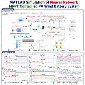 Neural Network MPPT Controlled PV Wind Battery System