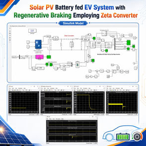 Solar PV Battery fed EV System with Regenerative Braking Employing Zeta Converter