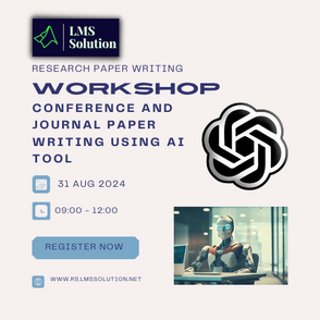 Conference and journal paper writing with an AI toolbox
