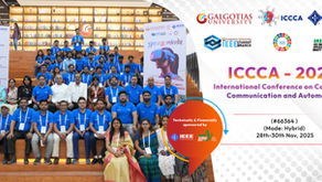 2025 7th International Conference on Computing, Communication and Automation (ICCCA) 