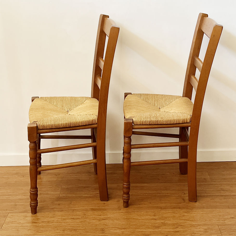 Miniature : Chaises "Caillebotte"