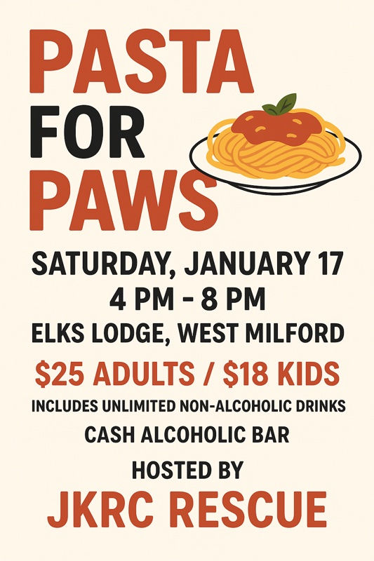 Paws for Pasta Dinner