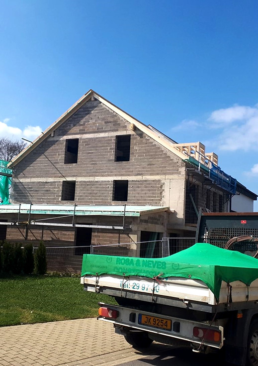 chantier en cours de rosa neves construction
