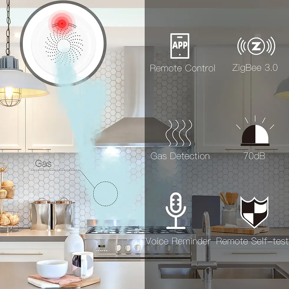 Thumbnail: ZIGBEE SMART GAS LEAKAGE  DETECTOR