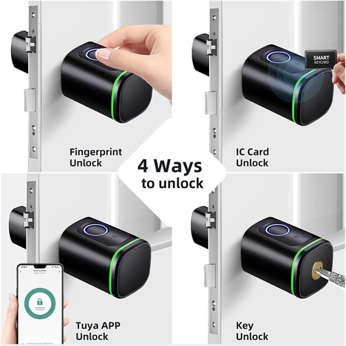 SMART MINI DOOR LOCK - CYLINDRICAL | ISH - KUWAIT