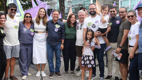 Axel Grael abre campanha para deputado federal com pedalada em Niterói