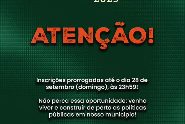 Câmara de SJB prorroga inscrições para 'Parlamento Jovem' até domingo (28)