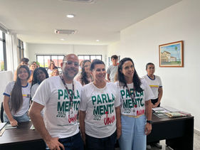 Estudantes eleitos para o Programa Parlamento Jovem passam por capacitação na Escola do Legislativo