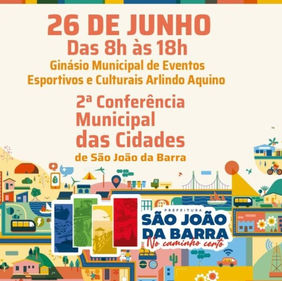 SJB realiza nesta quinta a 2ª Conferência Municipal das Cidades