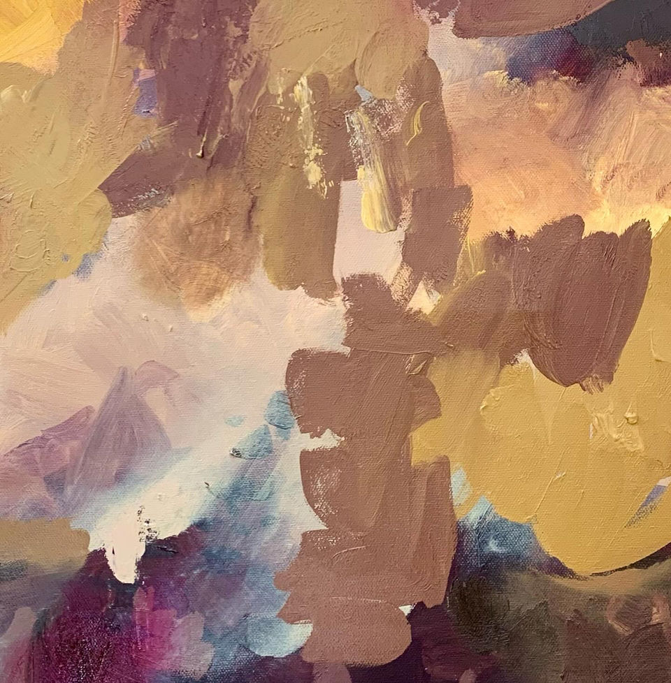 Oils on canvas, no frame
Warm rich browns, beautiful luscious tones with lively light and warm ochres. Inspired by the 3-colour palette named for Zorn, this timeless, earthy work to warm up a room.