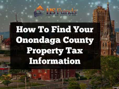 How To Find Your Onondaga County Property Tax Information