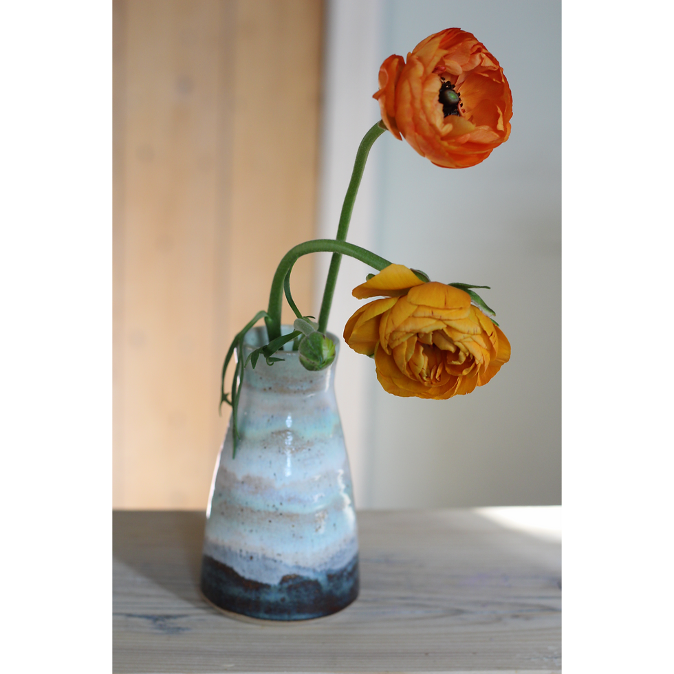 Thumbnail: Handthrown Stoneware Bud Vase | Bristol Pottery | Jen Makes Pots