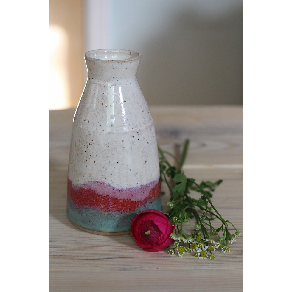 Thumbnail: Handthrown Stoneware Bud Vase | Bristol Pottery | Jen Makes Pots