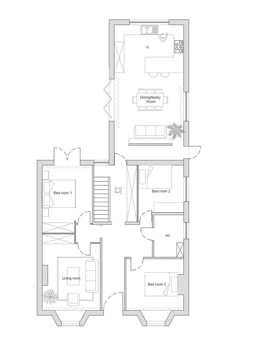 Proposal floor plan