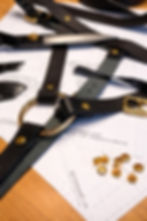 leather strapon harness pattern tools and hardware on printable sewing pattern velvet nest
